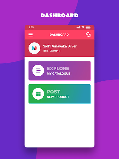 Android application MSRsilver screenshort