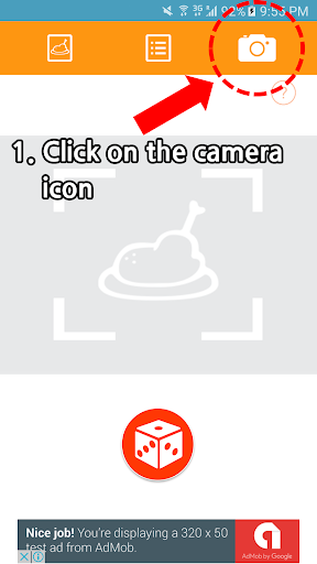 Android application What's For Lunch? screenshort