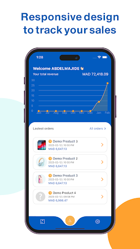 Android application Dropify.shop screenshort