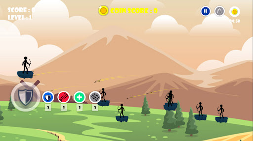 Android application Archer Hero screenshort