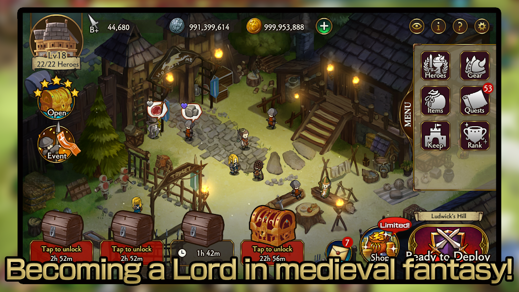 Uncrowned 2.4.0 APK + Mod (Unlimited money) for Android