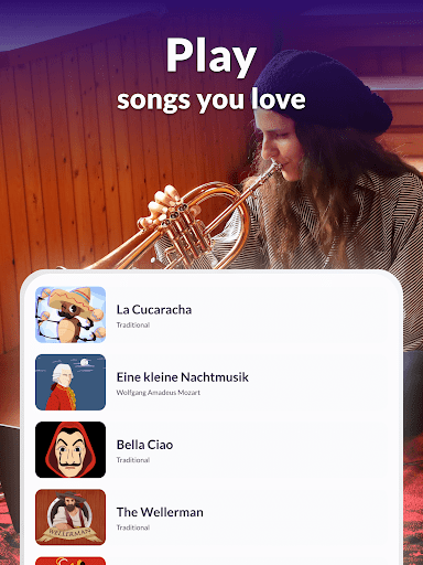 Screenshot of Trumpet Lessons - tonestro