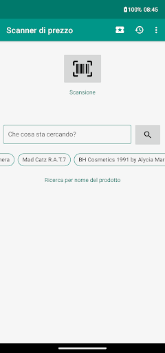Anteprima dell'app