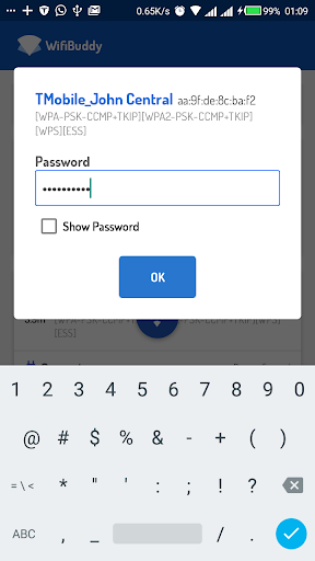 WifiBuddy Screen 2