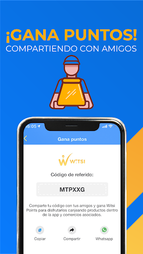 Android application Witsi screenshort