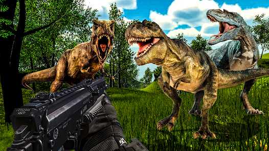 jogo de caçador de dinossauros – Apps no Google Play