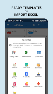 Table Notes – Pocket database & spreadsheet editor 2