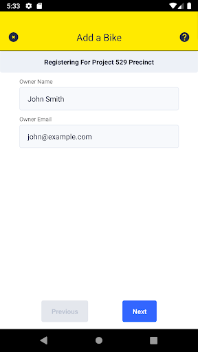 529 Garage Volunteer Screen 3