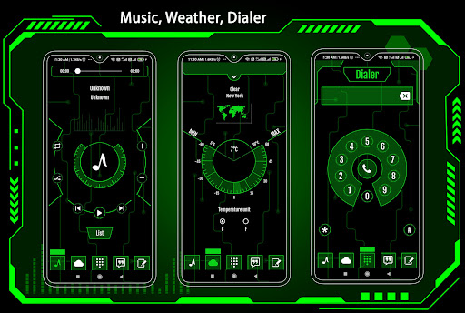Screenshot of Highstyle tab Launcher