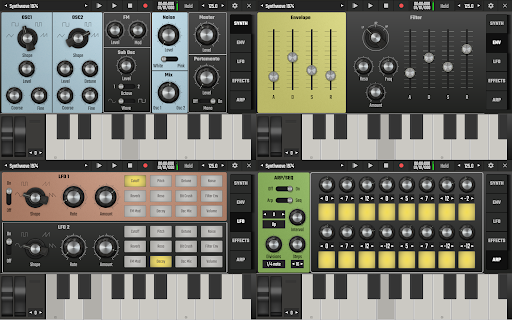 Screenshot of Audio Evolution Mobile Studio