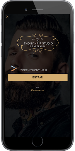 Android application Thony Hair Studio screenshort