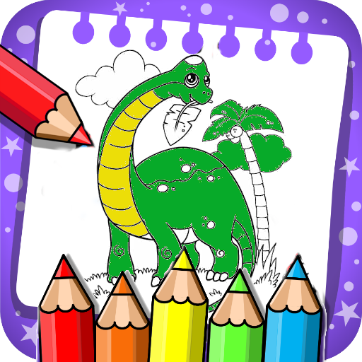 Dinosaurs Coloring Game