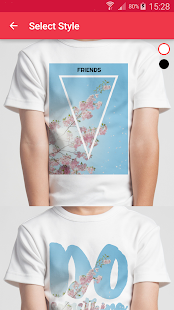 T-shirt design - Snaptee Screenshot