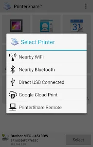 PrinterShare - chave superior