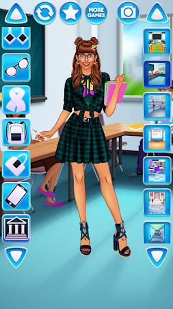 Game screenshot College Student Girl Dress Up apk download