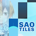 Cover Image of Baixar Anime Piano Tiles SAO  APK