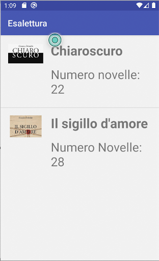 Android application Esalettura screenshort