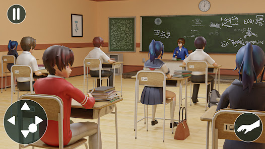 Anime Boy High School Life 3D  screenshots 11