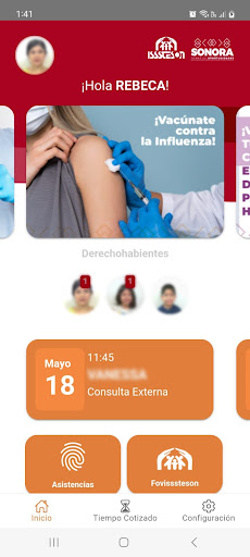 MI ISSSTESON Screen 2