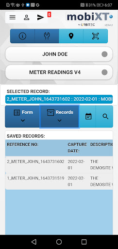 URBION mobi Screen 2