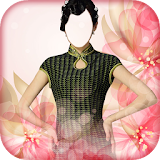 Chinese Dress Up Photo Montage icon