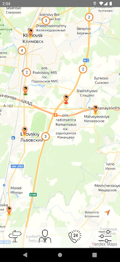 Android application Инфорком screenshort