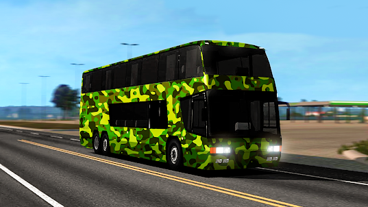 버스 운전사 육군 코치 버스 시뮬레이션