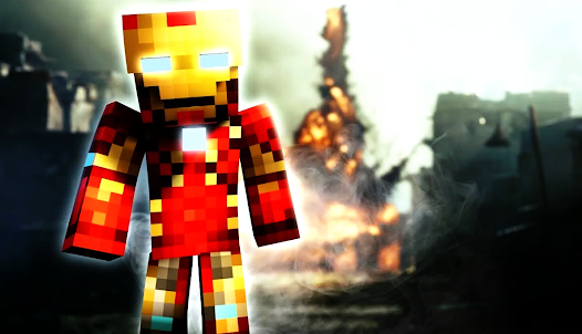 Iron Man Minecraft MCPE Skins