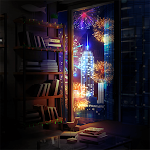 Cover Image of Télécharger City Night Window - Wallpaper  APK