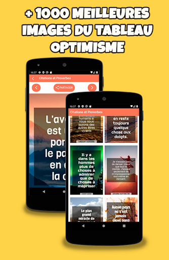 Aperçu de l'application