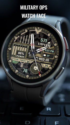 Military Ops Watch Face screenshot 10