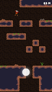 Falling Miner - Explore Caves