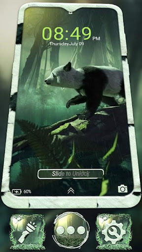 Panda Forest Launcher Theme Screen 3
