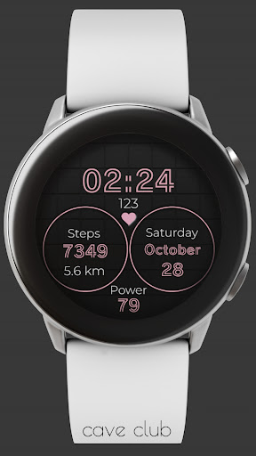 CC Rose minimal Watch Face Screen 2