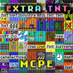 Значок приложения "MCPE Extra TNT Mod"
