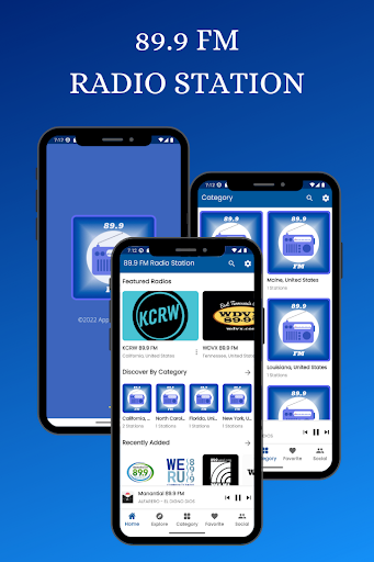 Android application 89.9 FM Radio Station Online screenshort
