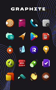 Graphite Icon Pack APK (Patched/Full) 4