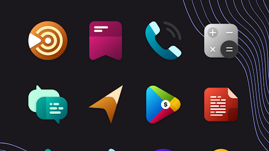 Graphite Icon Pack Mod APK 1.2.2 (Patched) Gallery 3