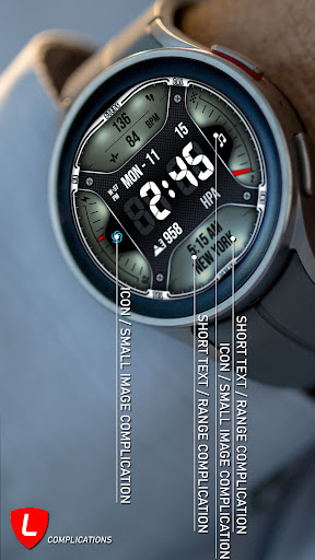 Digital Watch Face 042 Screen 2