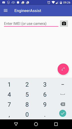 Android application EngineerAssist screenshort