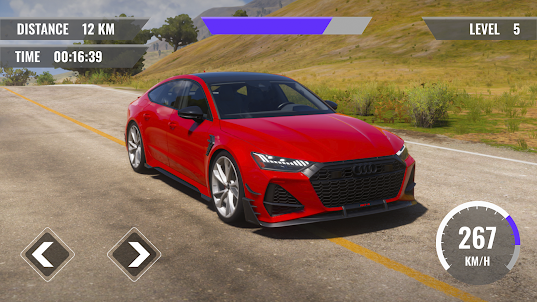 Drive Audi RS7: Drift & Race