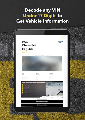 Classic Car VIN Decoder