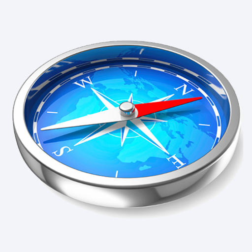 Maps And Virtual Compass  Icon