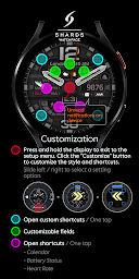 SH051 Watch Face, WearOS watch - Screenshot Image