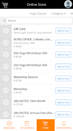 Sweat Yoga Screen 3