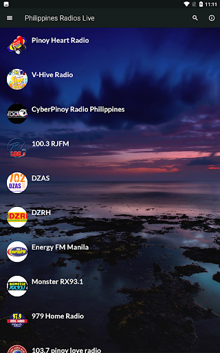 Android application Philippines Radios Live screenshort