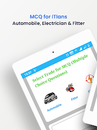 Automobile , Fitter & Electrician (ITI) MCQ & Jobs