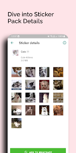 Animated Cute Animals Stickers
