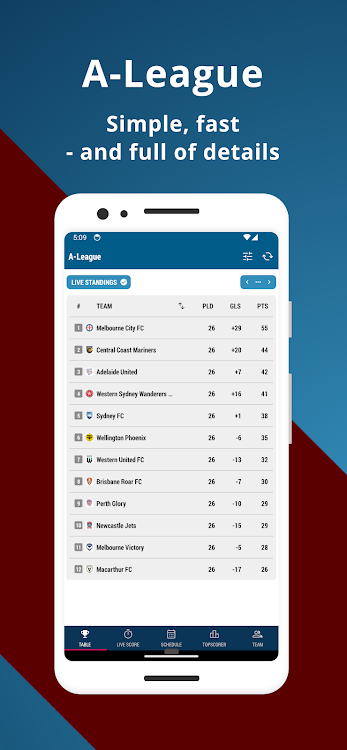 A-League - 3.420.0 - (Android)
