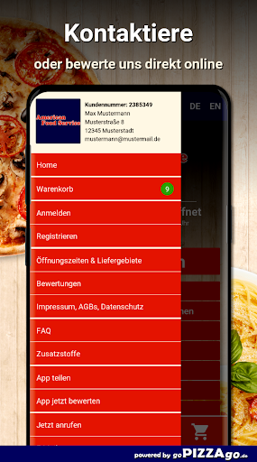 American Food Service Kamen Screen 3